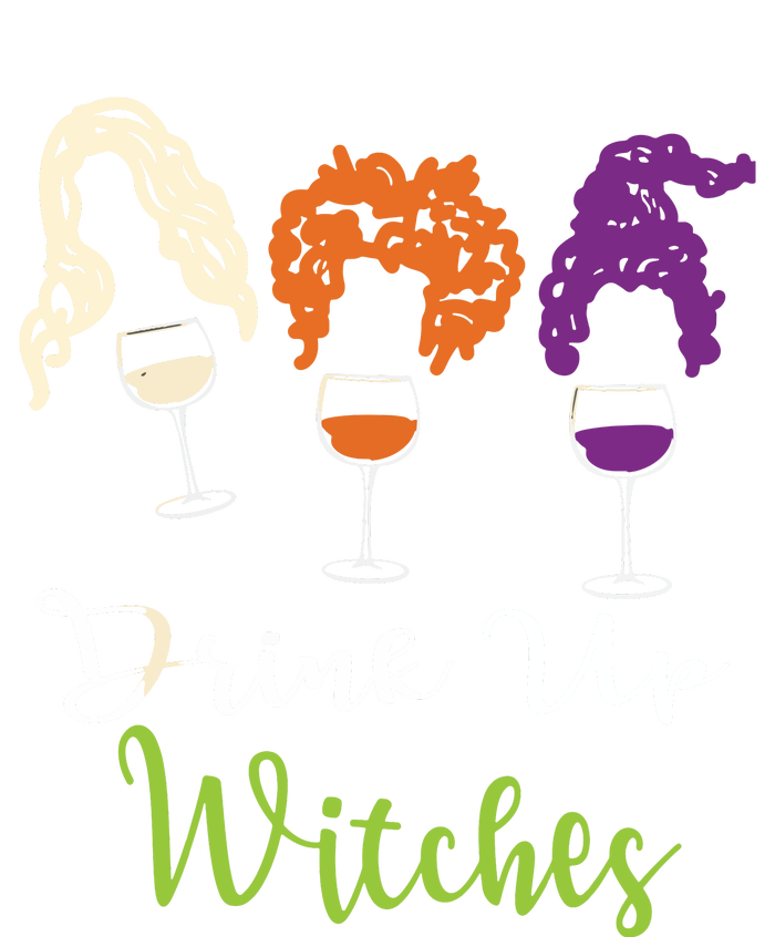 Drink Up Witches Halloween Women Hallowine Wine Lover T-Shirt