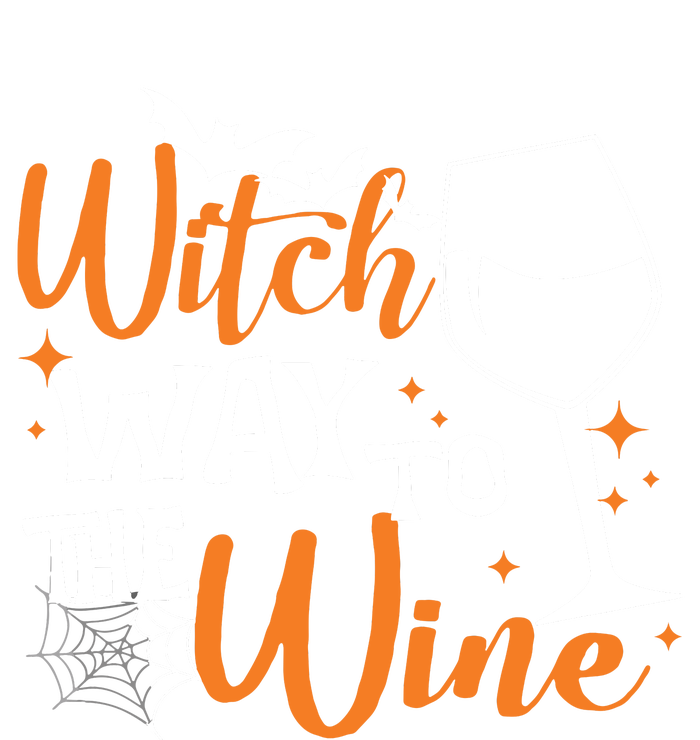 Women Witch Way To The Wine Halloween Funny Drinking Tank Top Dry Zone Grid Polo