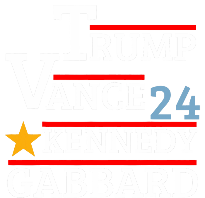 Trump Vance Kennedy Gabbard 2024 President Election T-Shirt