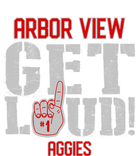 Arbor View High School Get Loud Aggies Button