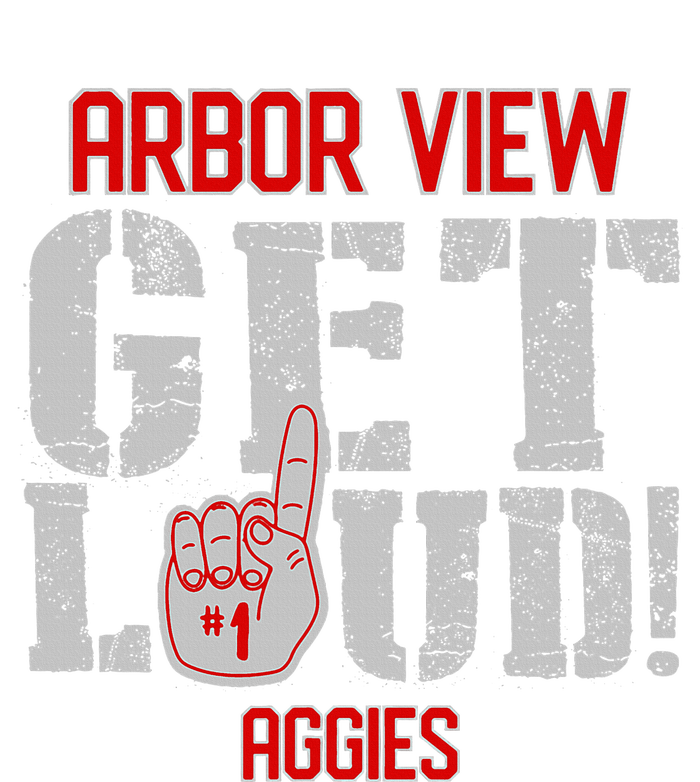 Arbor View High School Get Loud Aggies Button