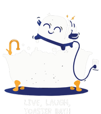 Live Laugh Toaster Bath T-Shirt