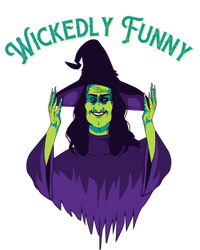 Halloween Lovers Sarcastic Spooky Witch Wickedly Funny Adult Gift T-Shirt