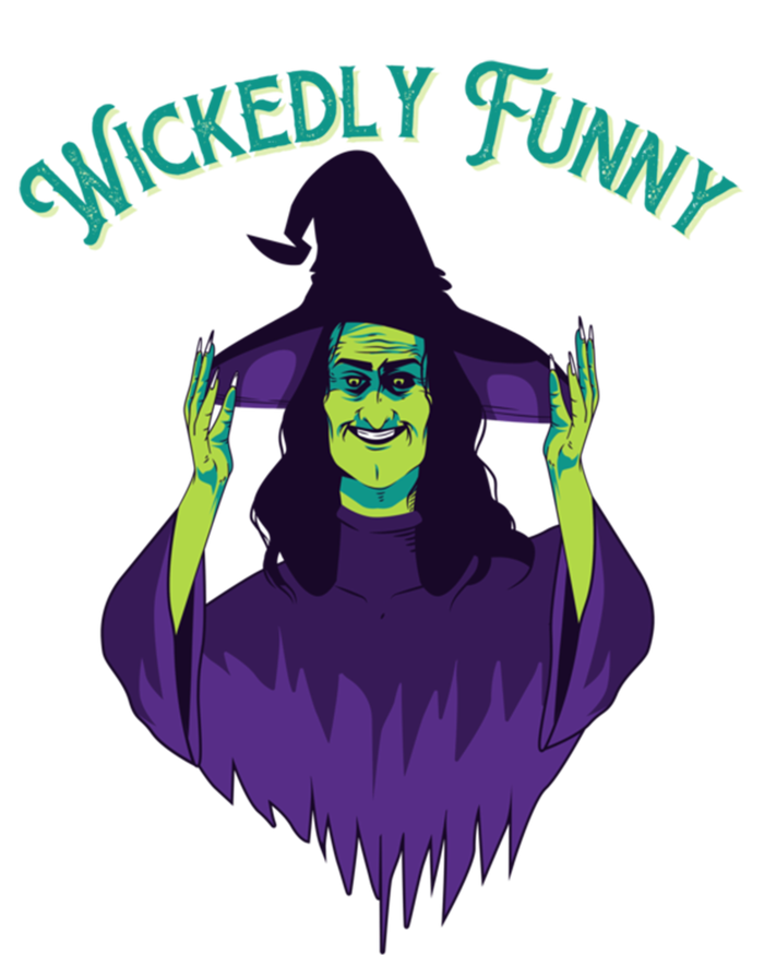 Halloween Lovers Sarcastic Spooky Witch Wickedly Funny Adult Gift T-Shirt