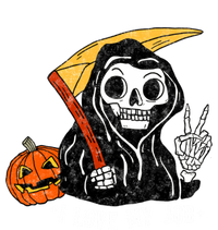 Sarcastic I Love My Job Grim Reaper Death Halloween Costume Gift T-Shirt