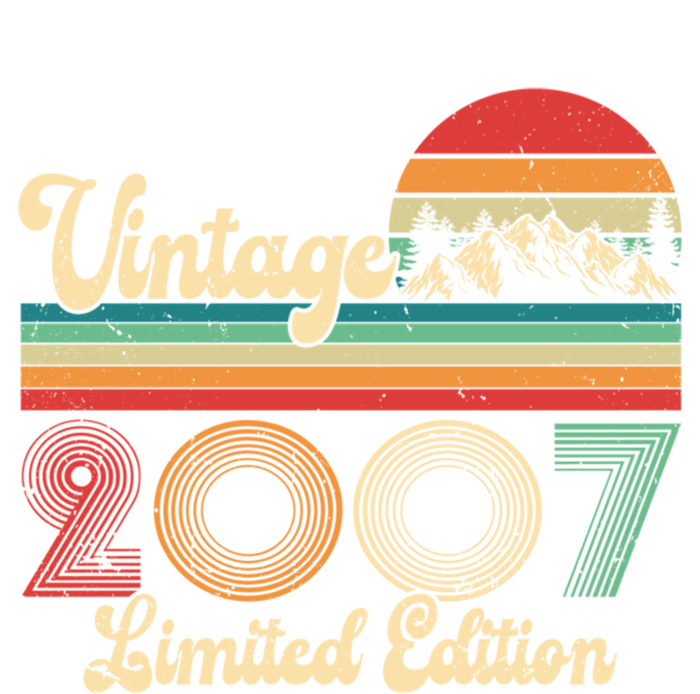 17 Year Old Retro Vintage 2007 Limited Edition 17th Birthday Gift T-Shirt