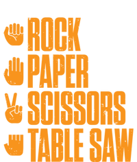 Rock Paper Scissors Table Saw Funny Carpenter Gift Sweatshirt