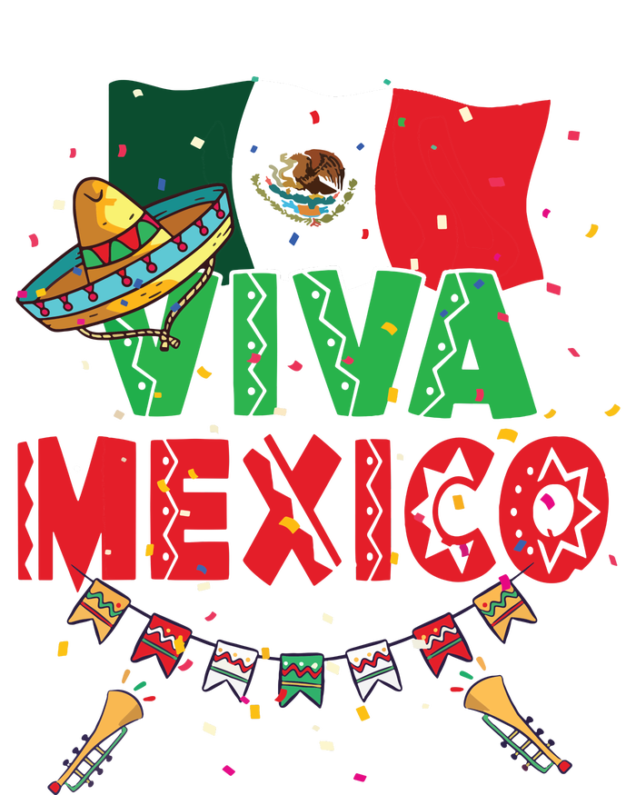 Viva Mexico Mexican Independence Day Independencia De Mexico High Crown Mesh Back Trucker Hat