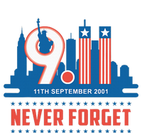 Never Forget September 11 2001 Memorial Day American Flag Women's V-Neck T-Shirt