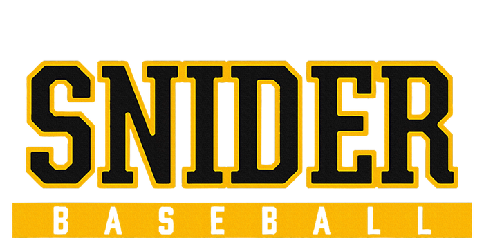 Snider High School Baseball Zip Tote Bag