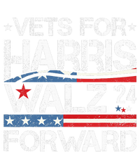 Vets For Kamala Harris Tim Walz Veterans For Harris V-Neck T-Shirt