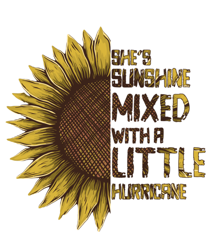 SheS Sunshine Mixed Hurricane Sunflower Lovers Gift Tall Sweatshirt