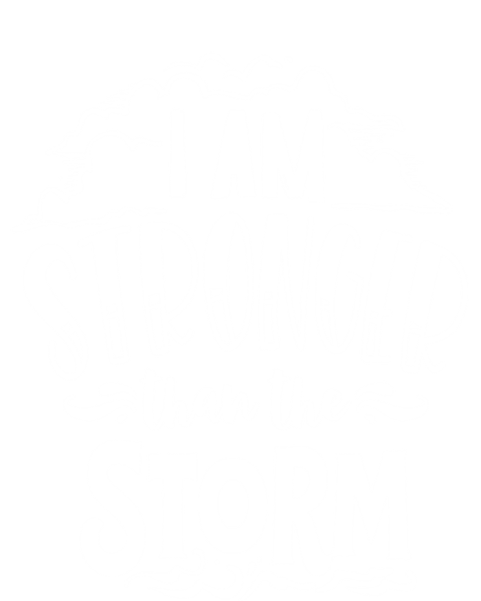 I Am Stronger Than The Storm God Motivation Faith Gift T-Shirt