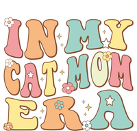 In My Cat Mom Era For Kitten Lover Mama Funny Groovy Retro Cute Gift Coaster