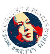 Chucks Pearls And Pretty Kamala Harris Inauguration Ladies PosiCharge Competitor Racerback Tank