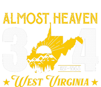 Almost Heaven 304 West Virginia Map T-Shirt