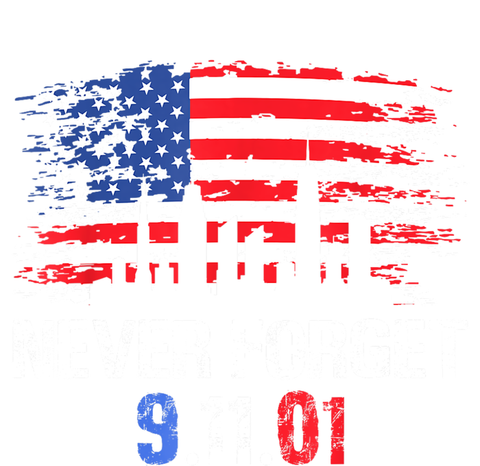 Never Forget September 11 2001 Memorial Day American Flag Youth Performance Sprint T-Shirt