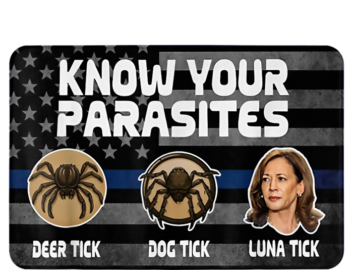 Kamala Know Your Parasites Deer Tick Dog Tick Luna Tick T-Shirt