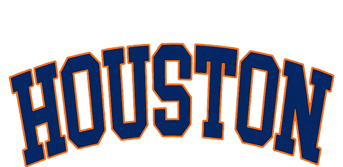 Houston Vintage Blue Orange T-Shirt