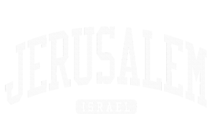 Jerusalem Israel College University Style Bumper Sticker