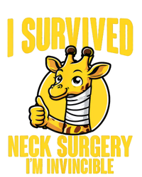 Neck Injury Survivor I Survived Neck Surgery Recovery Toddler T-Shirt