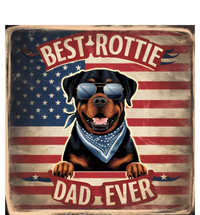 Best Rottie Dad Ever Rottweiler American Flag For Dad Gift Sweatshirt