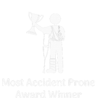 Most Accident Prone Award Winner Injury Funny Get Well Soon Women's Pullover Hoodie