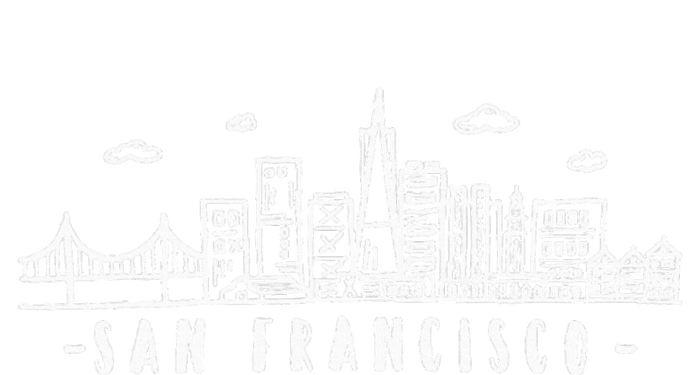 San Francisco California Skyline Kids Hoodie