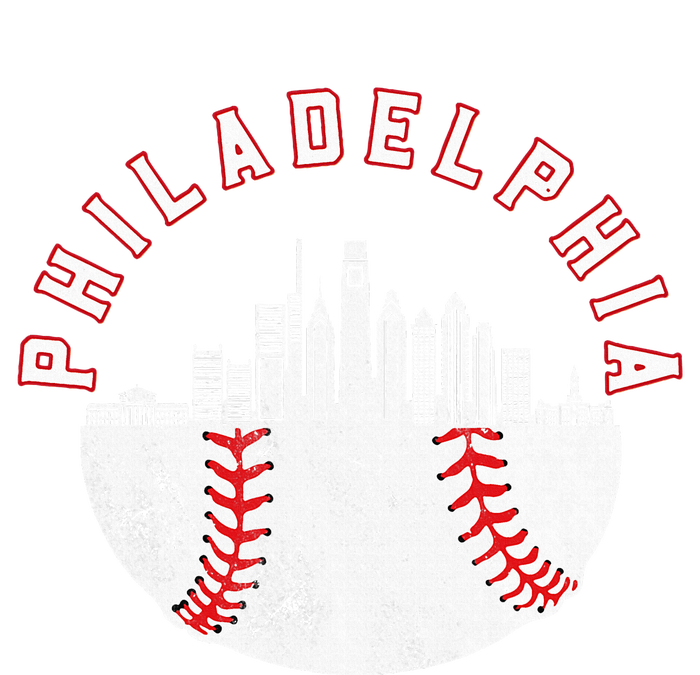 Philadelphia Skyline Retro P.H.I.L.L.Y Cityscape Button