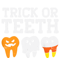 Trick Or Teeth Funny Dental Halloween Treat Dentist Gift Performance Fleece Hoodie