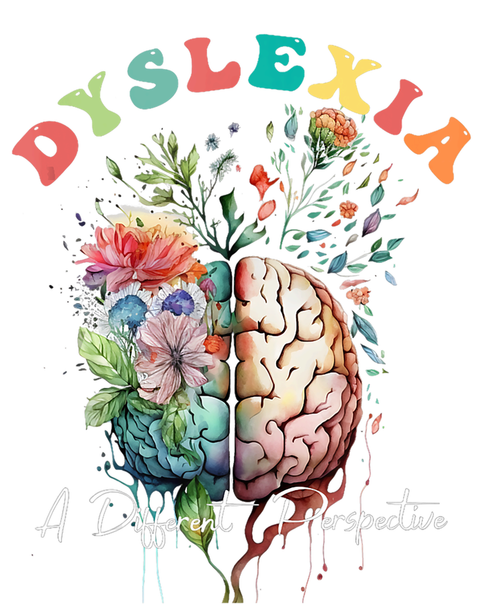 Dyslexia A Different Perspective Dyslexia Specialist Teacher Tie-Dye Long Sleeve Shirt