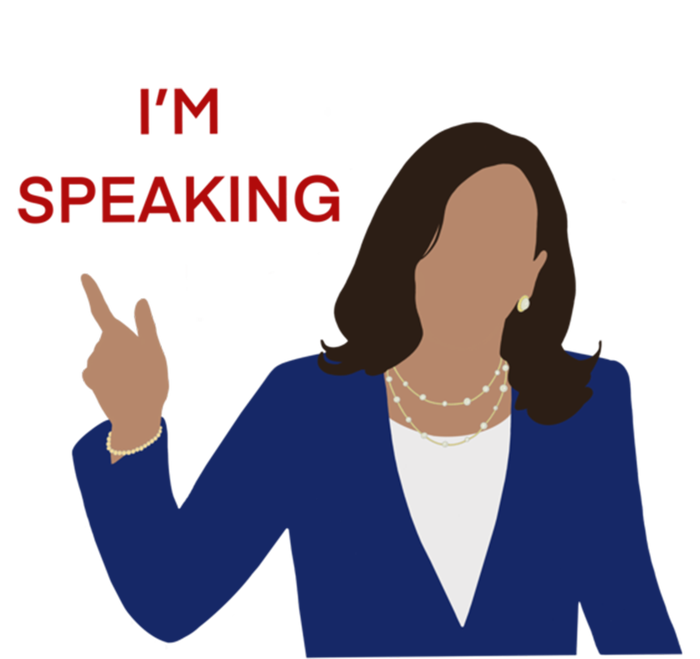 Kamala Harris I’M Speaking Meaningful Gift Women's V-Neck T-Shirt