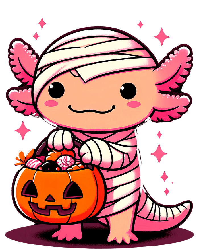 Cute Axolotl Halloween Costume Women's Fleece Hoodie