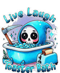 Live Laugh Toaster Bath Skull Halloween T-Shirt