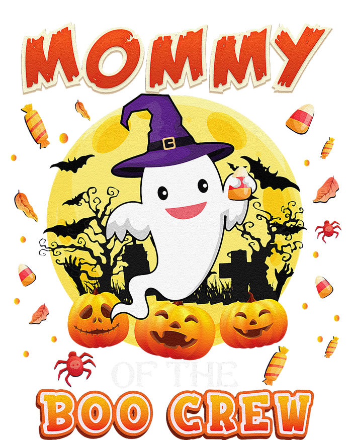 Mommy Of The Boo Crew Halloween Cute Ghost Pumpkin Scary Sustainable Knit Beanie