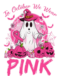 In October We Wear Pin.K Breast Cancer Ghost Witch Halloween Legacy Cool Fit Booney Bucket Hat