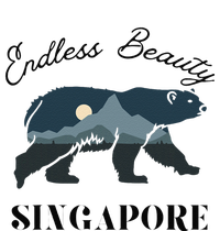 Endless Beauty Singapore Vacation Outfit Bear Singapore T-Shirt