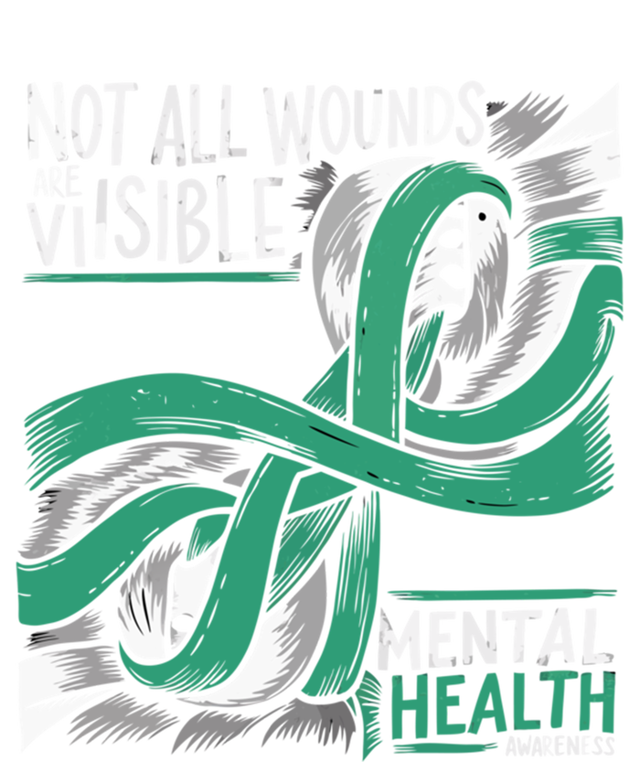 Tal Health Not All Wounds Visible Tal Health Awareness Gift T-Shirt