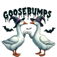 Goose Bumps Geese Fist Bumping Animal Pun Witch Halloween T-Shirt