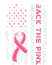 American Flag Back The Breast Cancer Awareness 16 in Basic Backpack