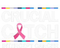 Crucial A Catch Intercept Cancer Breast Cancer Metallic Star Ornament