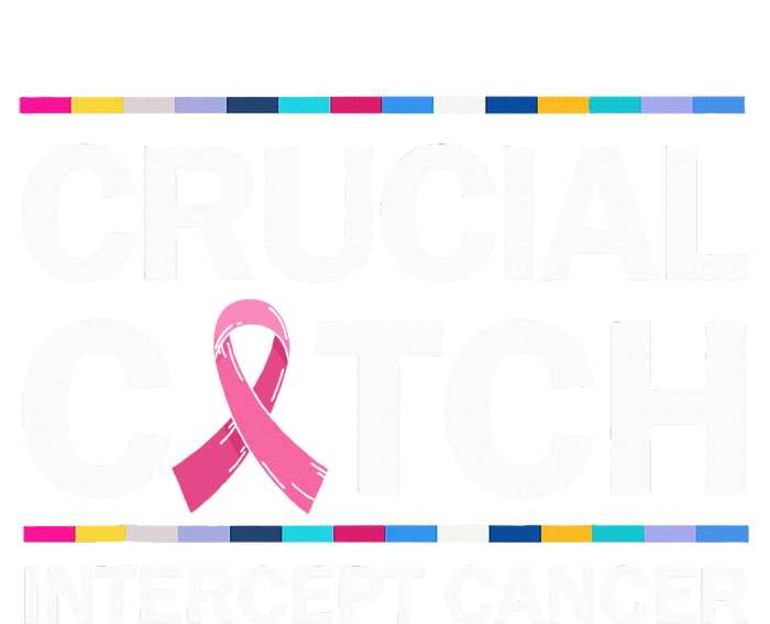 Crucial A Catch Intercept Cancer Breast Cancer Metallic Star Ornament