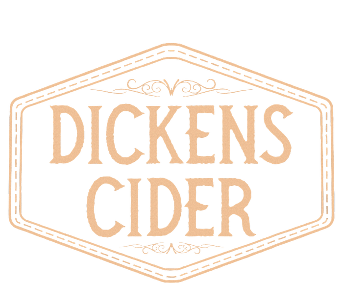 Dickens Cider Bottle Label Pun Design Cheeky Innuendo Tank Top