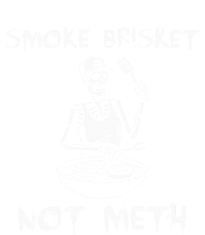 Bbq Skeleton Smoke Brisket Not Meth Grilling Master 7-Panel Snapback Hat