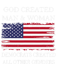 God Created Man & Woman Democrats Created All Other Genders Daily Commute Backpack