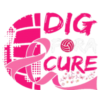 Dig For A Cure Breast Cancer Awareness Volleyball T-Shirt