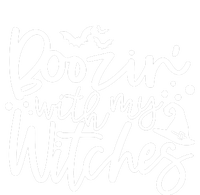 Boozin With My Witches Spooky Halloween T-Shirt