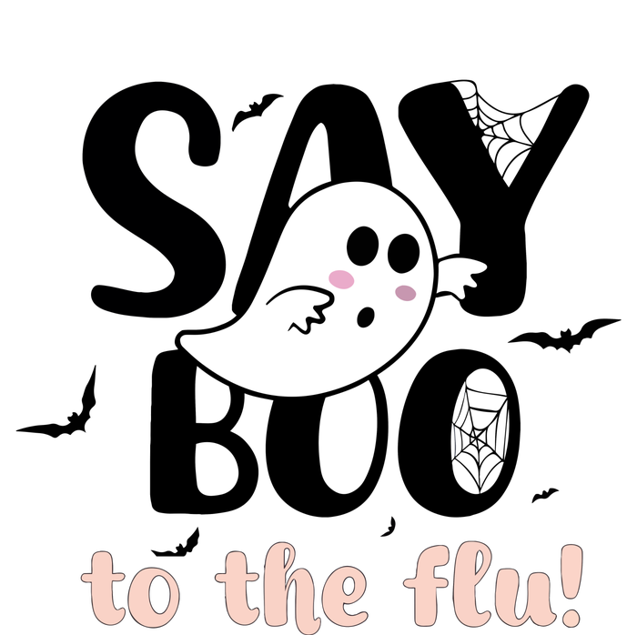 Halloween Nurse Say Boo To The Flu T-Shirt