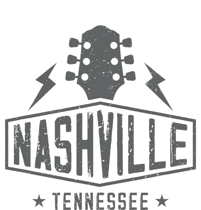 Retro Nashville Tennessee Guitar Vintage Country Music T-Shirt