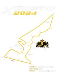 Race Track In Austin Formula Racing Circuits Sport T-Shirt